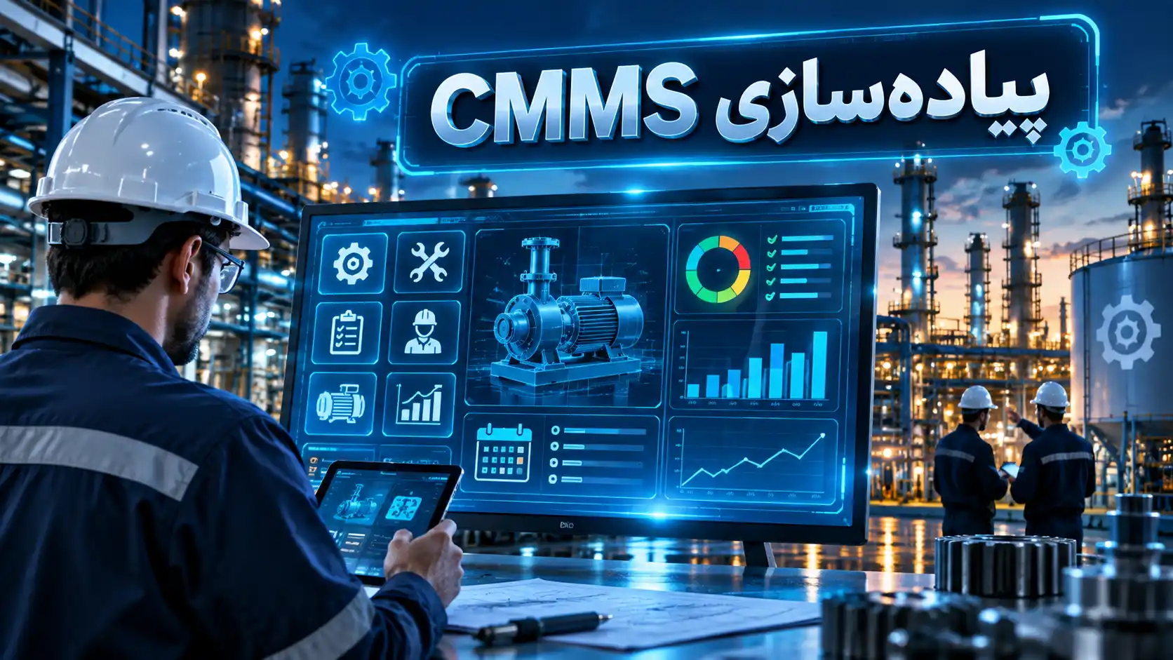پیاده سازی CMMS؛ راهنمای جامع استقرار نرم افزار نگهداری و تعمیرات