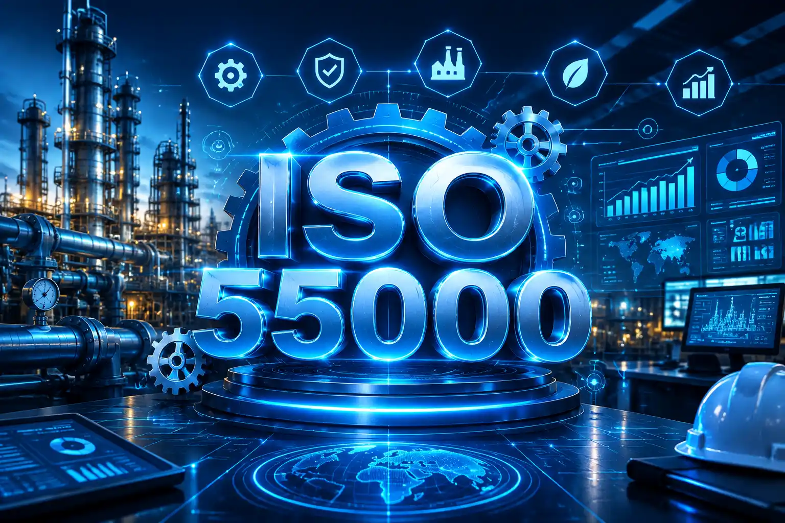 ISO 55000 چیست؟ راهنمای جامع استاندارد مدیریت دارایی فیزیکی